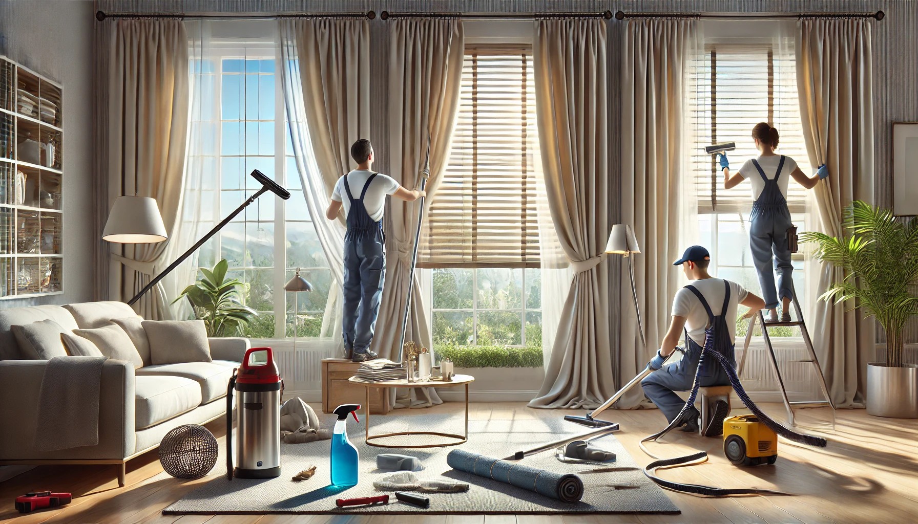 Curtain and Blinds Cleaning